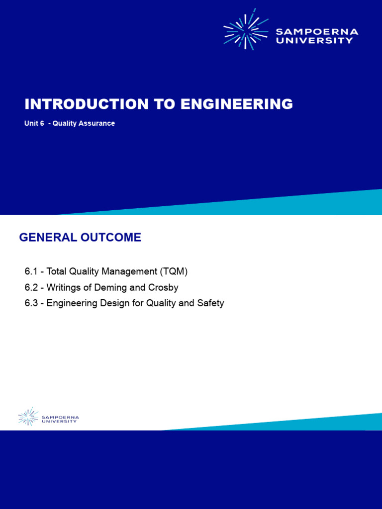 Total Quality Management in Engineering | PDF | Quality Management ...
