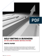 Self Rating A Business