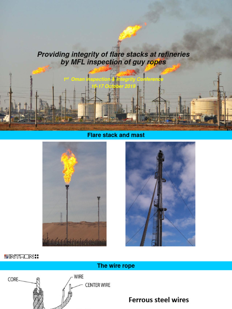 Guy Wire Inspection for Flare Stacks | PDF | Rope | Wire