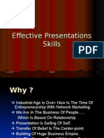 Effective Presentations Skills