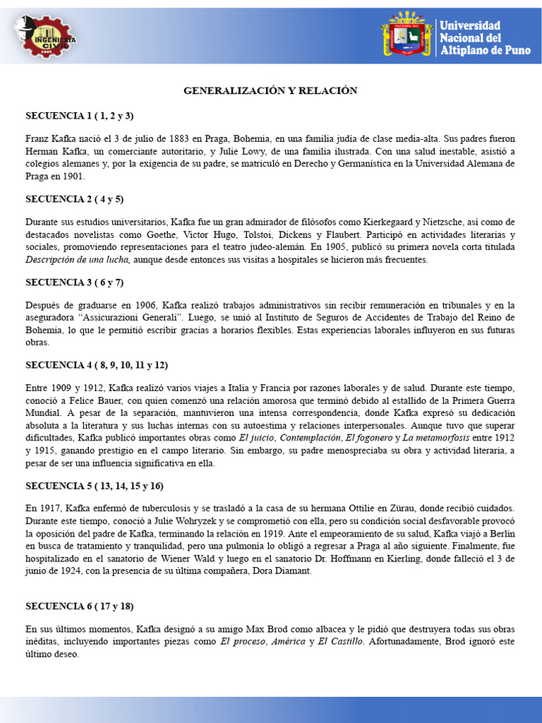 Franz Kafka PDF Franz Kafka - 1