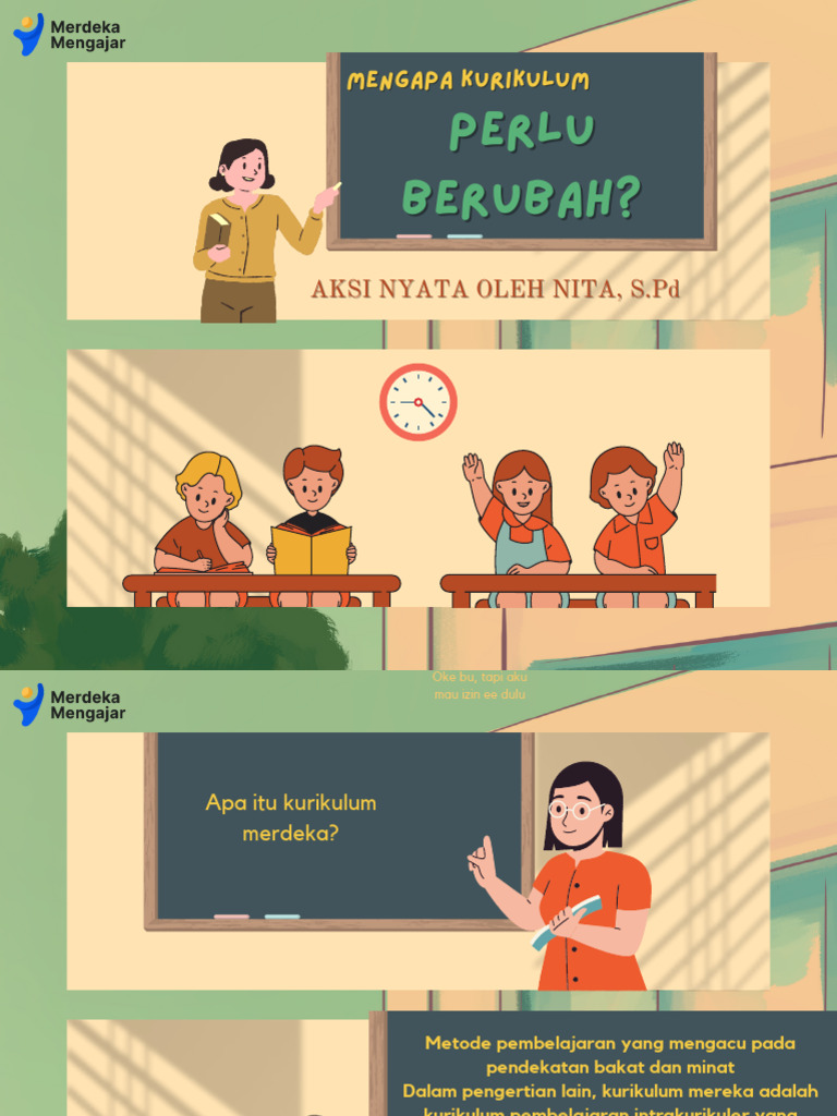 Mengapa Kurikulum Perlu Berubah | PDF