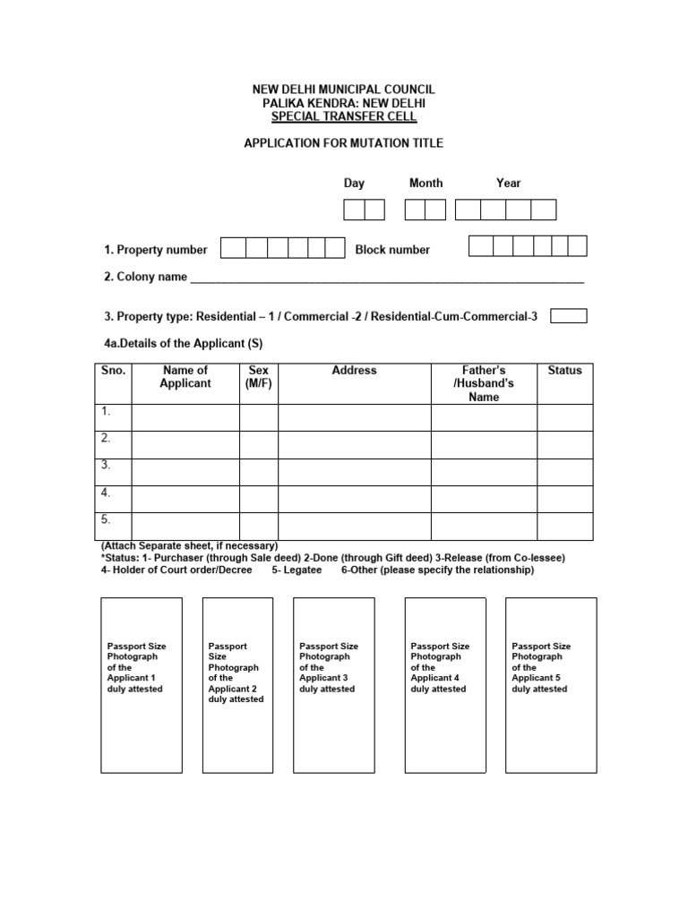 Mcd online complaint west delhi pdf deed lease