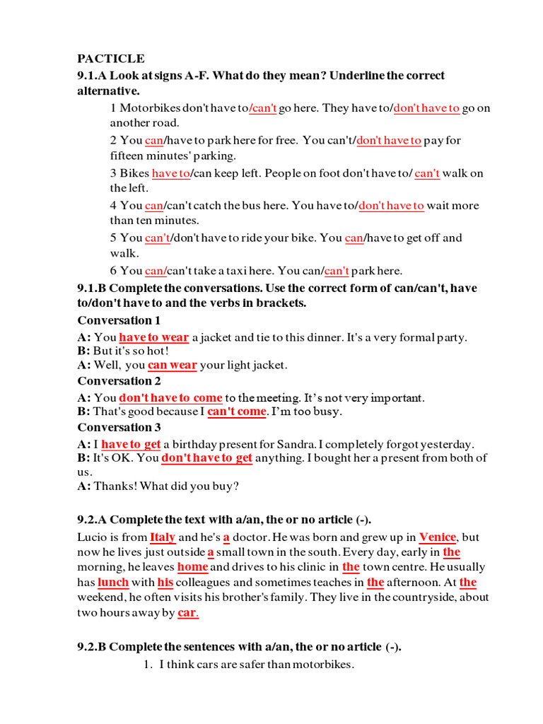 9.2 Comprehension Quiz Guide | PDF