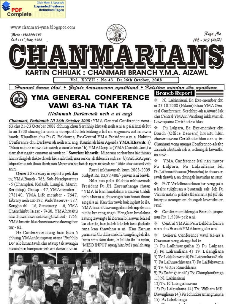 YMA General Conference Highlights | PDF