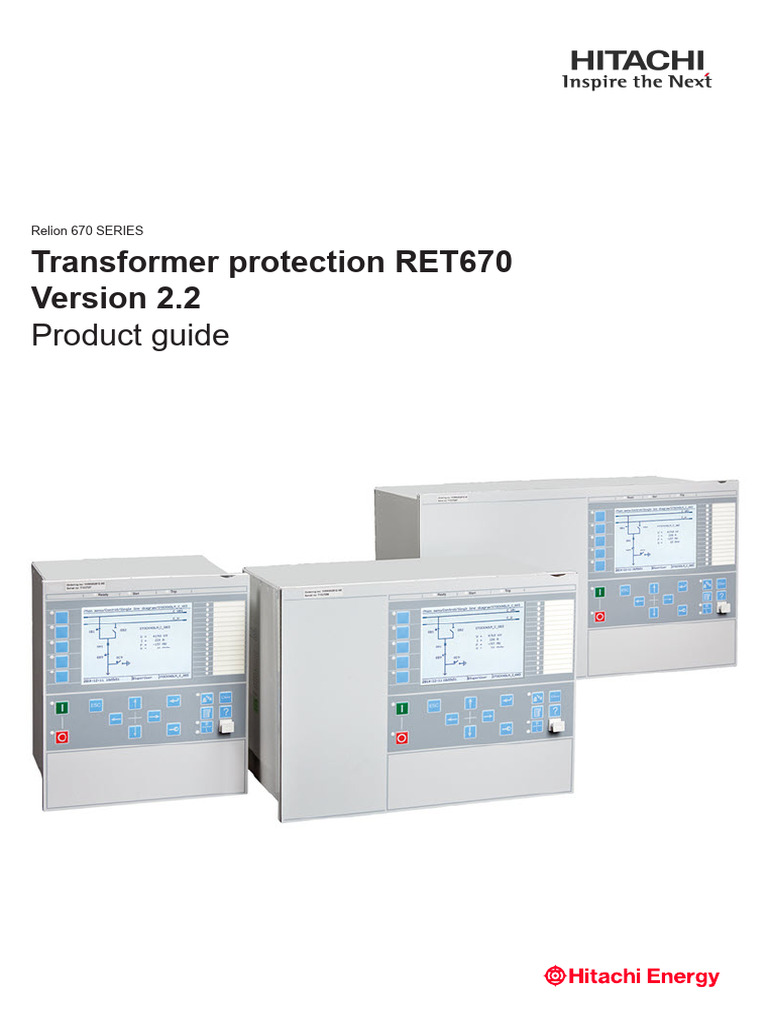 Ret670 V2.2 | PDF | Electrical Impedance | Electromagnetic Compatibility