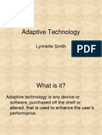 Adaptive Technology: Lynnette Smith