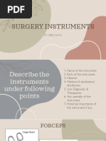 54 Basic Surgical Instruments Overview | PDF