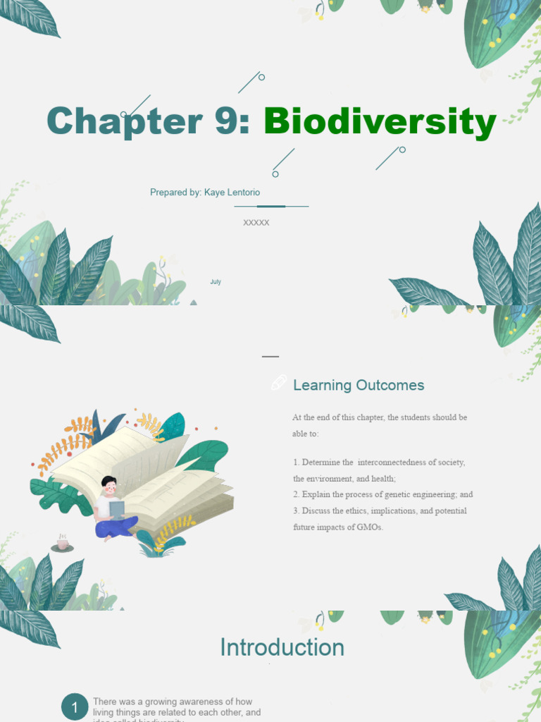 Understanding Biodiversity and GMOs | PDF | Genetically Modified ...