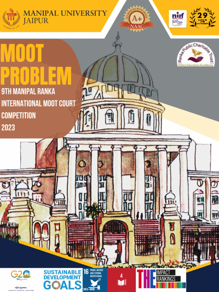 Moot Problem 9th MRIMCC - 2023-1 | PDF | Trips Agreement | Patent