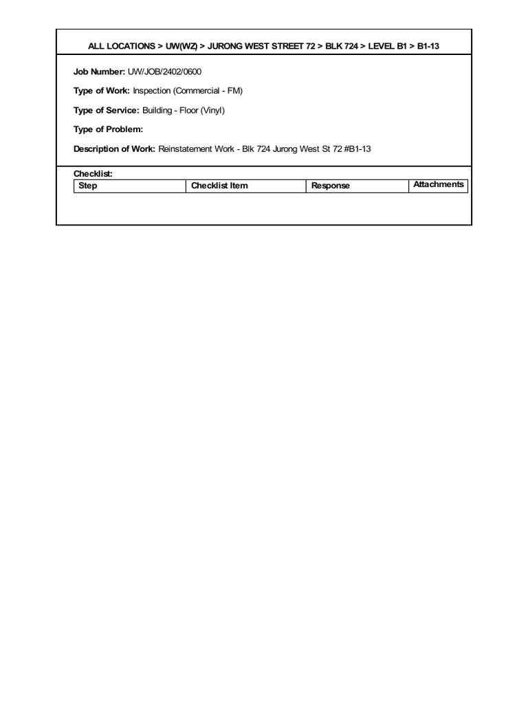 Preview Checklist | PDF