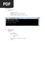 Assignment 2 Question 2 (B) : #Include Void Double