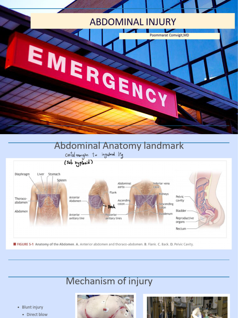 ?Abdominal injury อ.ภุมรัตน์ | PDF | Wellness | Science & Mathematics