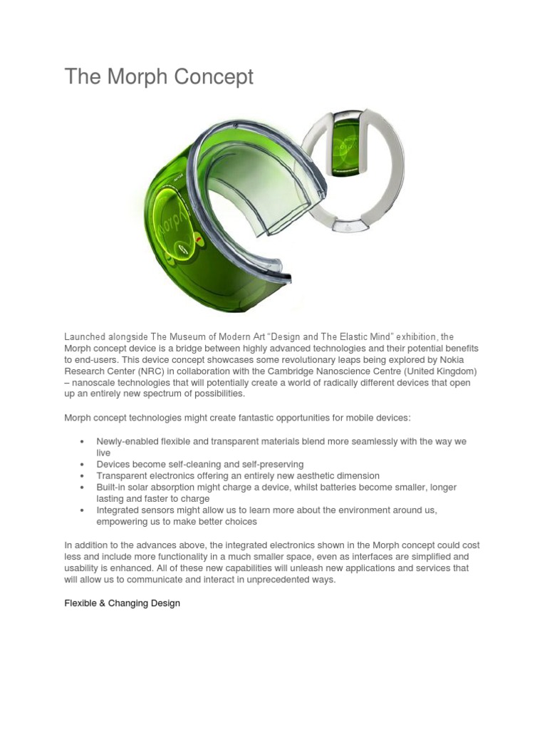 The Morph Concept | PDF