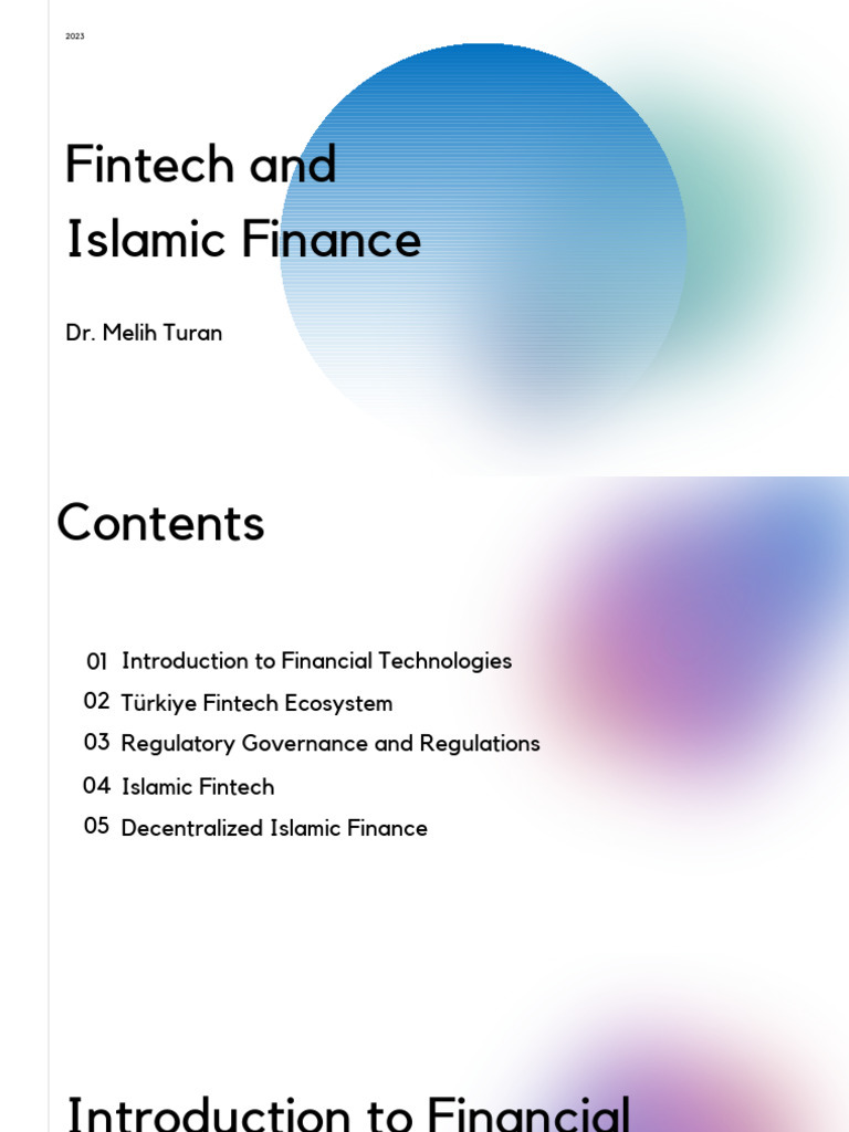 Islamic Fintech: Trends and Insights | PDF | Islamic Banking And ...