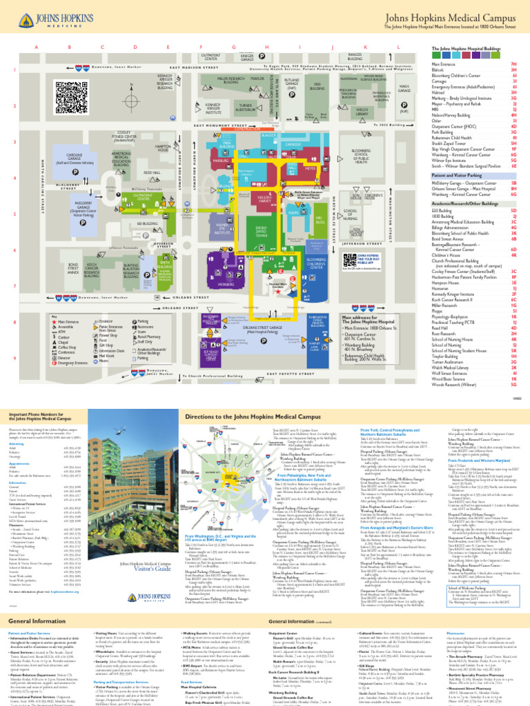 JHH Campus Map English 2019 | PDF