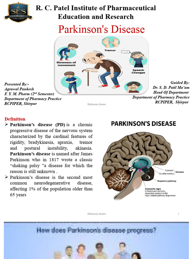 Parkinson Disease Pankesh Sem 2 | PDF | Parkinson's Disease | Dopamine