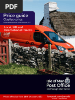 DPD UK & International Pricing Guide | PDF | Delivery (Commerce) | Cargo