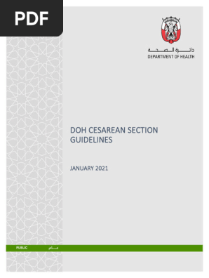 DOH CesareanSection Guideline