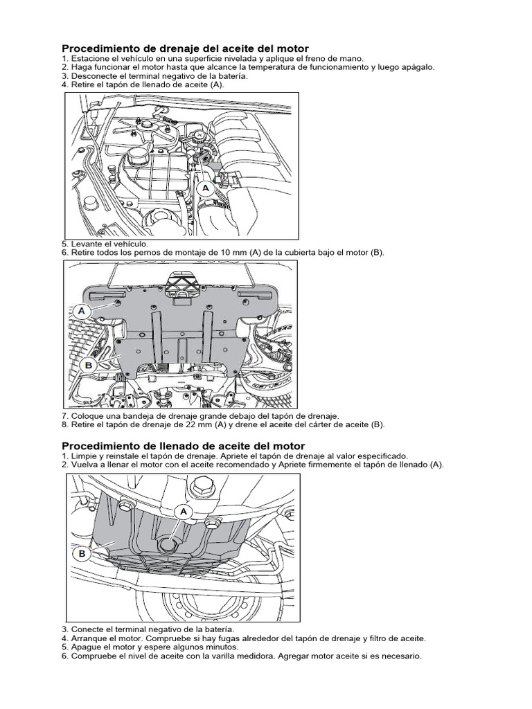 Oil change pdf