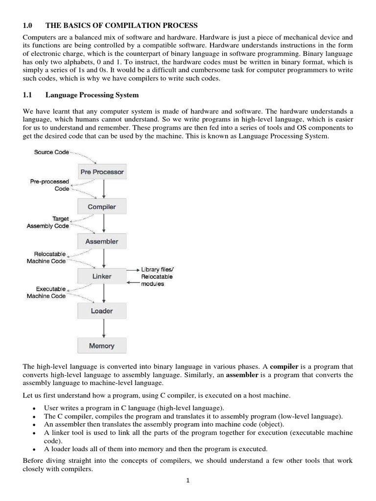 Overview of Compiler Processes | PDF | Parsing | Compiler