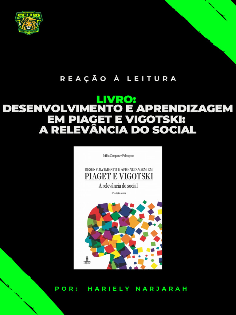 Piaget e Vigotski: Aprendizagem Social | PDF | Aprendizado | Sociologia