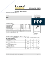 Technical Data: NPN Silicon Switching Transistor