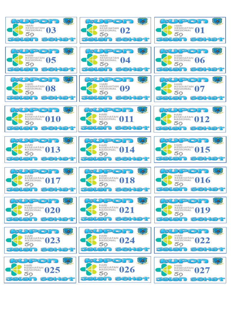 Kupon Edit Baru 2023 | PDF