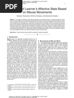Download Detection of Learners Affective State Based on Mouse Movements by Journal of Computing SN75303372 doc pdf
