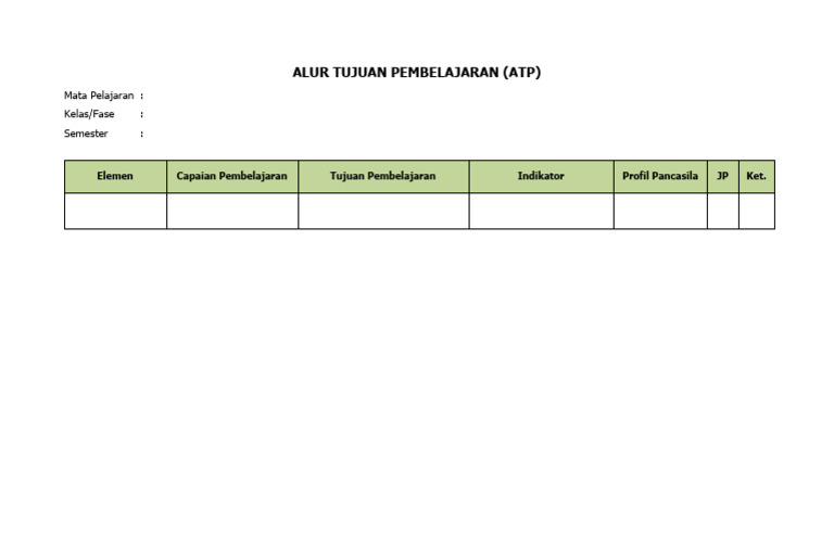 Format ATP1 | PDF
