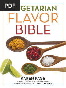 The Vegetarian Flavor Bible by Karen Page
