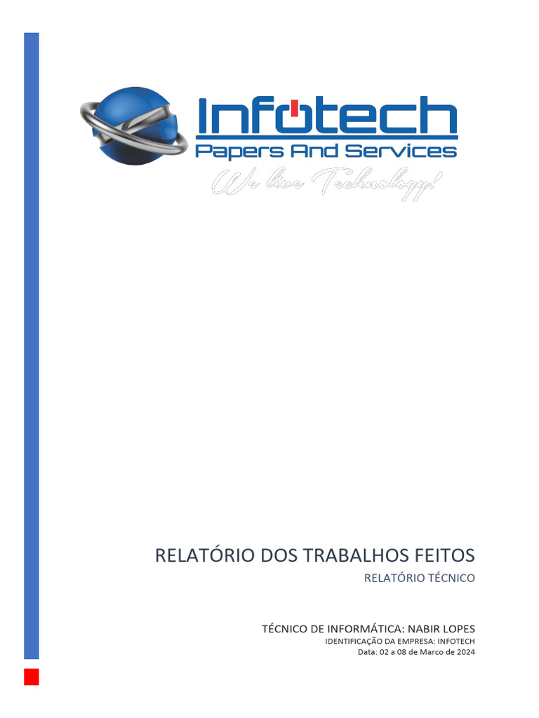 Relat rio das atividades realizadas 4 1 download gr tis pdf