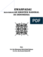 Makalah Kuliah Umum Membongkar Gerakan Kristenisasi Di Indonesia - Desember 2011