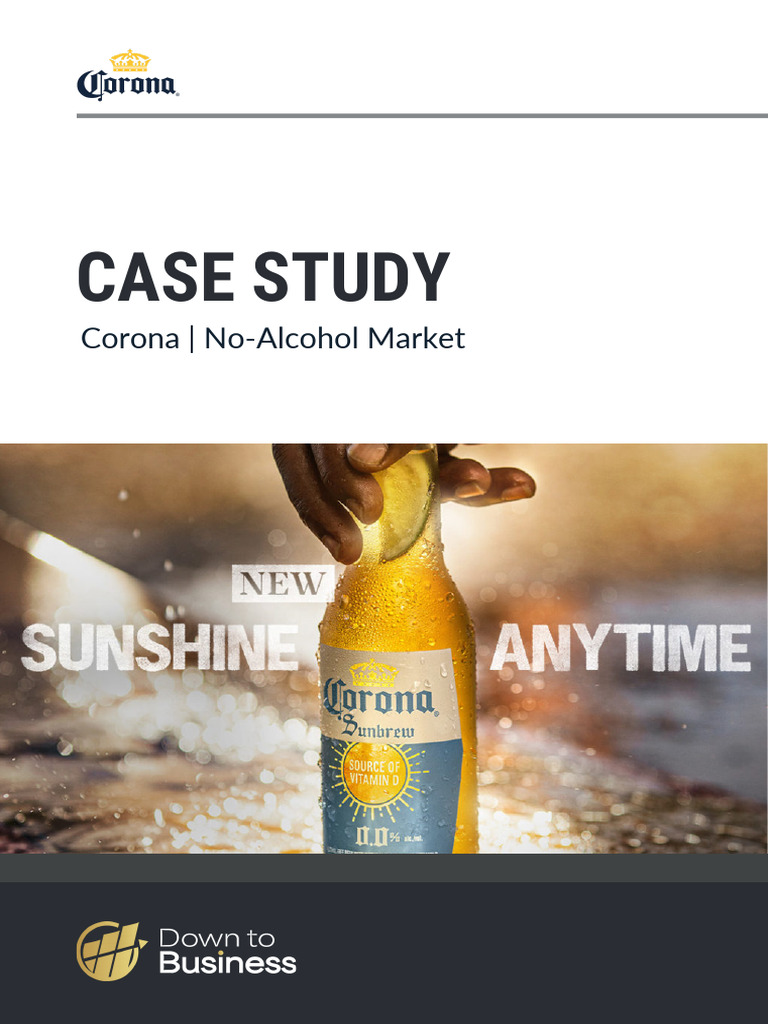 Case Study - Corona - No-Alcohol Market | PDF | Drink