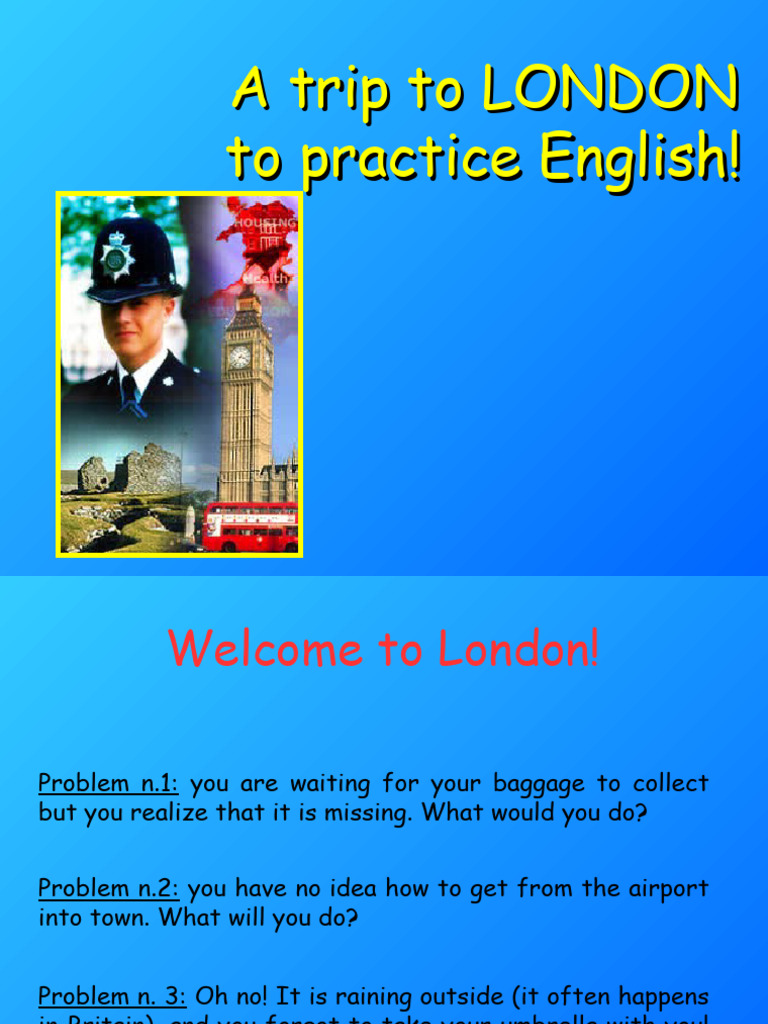 A Trip To London | PDF