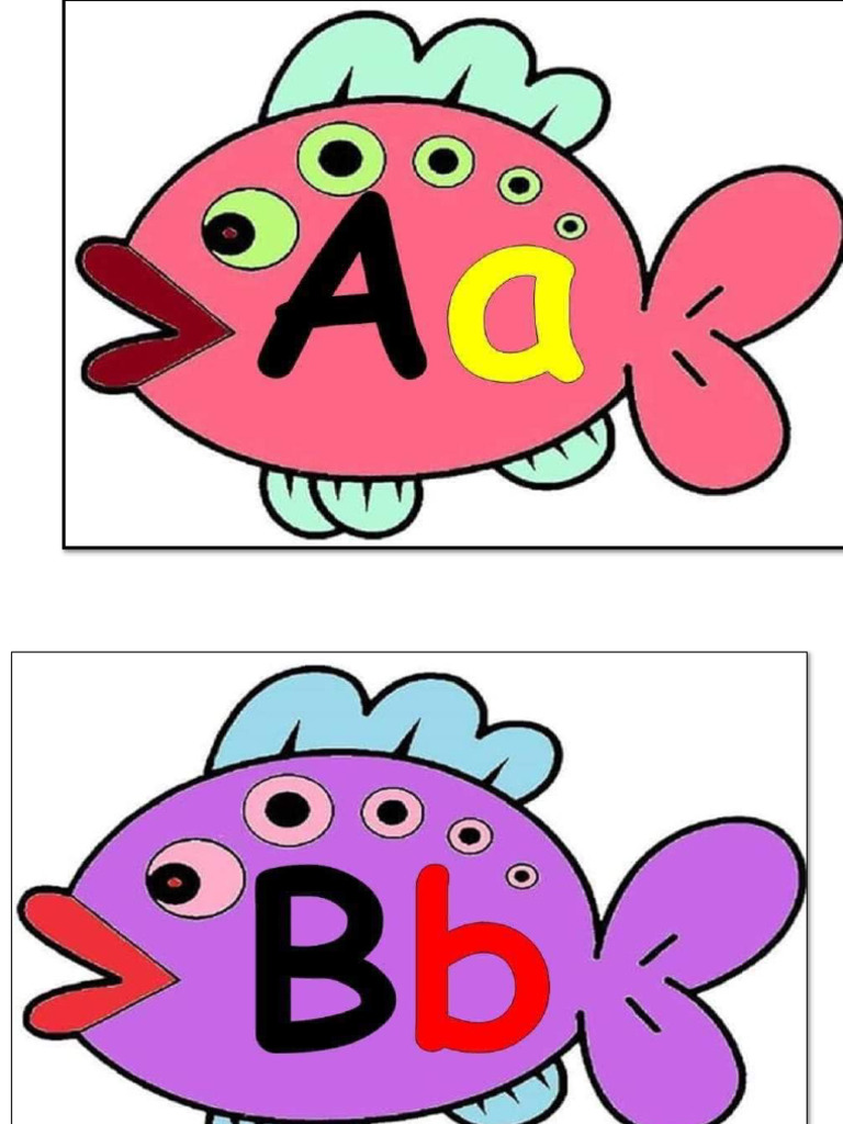 Abc in Fish Picture | PDF