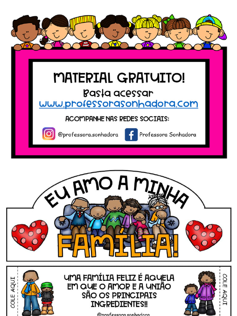 Coroa Eu Amo A Minha Familia | PDF