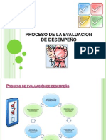 Proceso de La Evaluacion de Desempeño