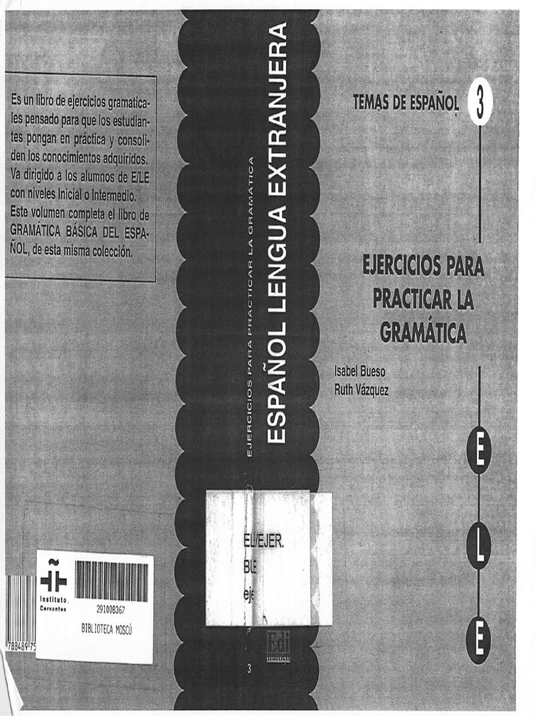 Ejercicios Para Practicar La Gramática Pdf