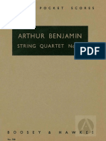 Benjamin - String Quartet No 2