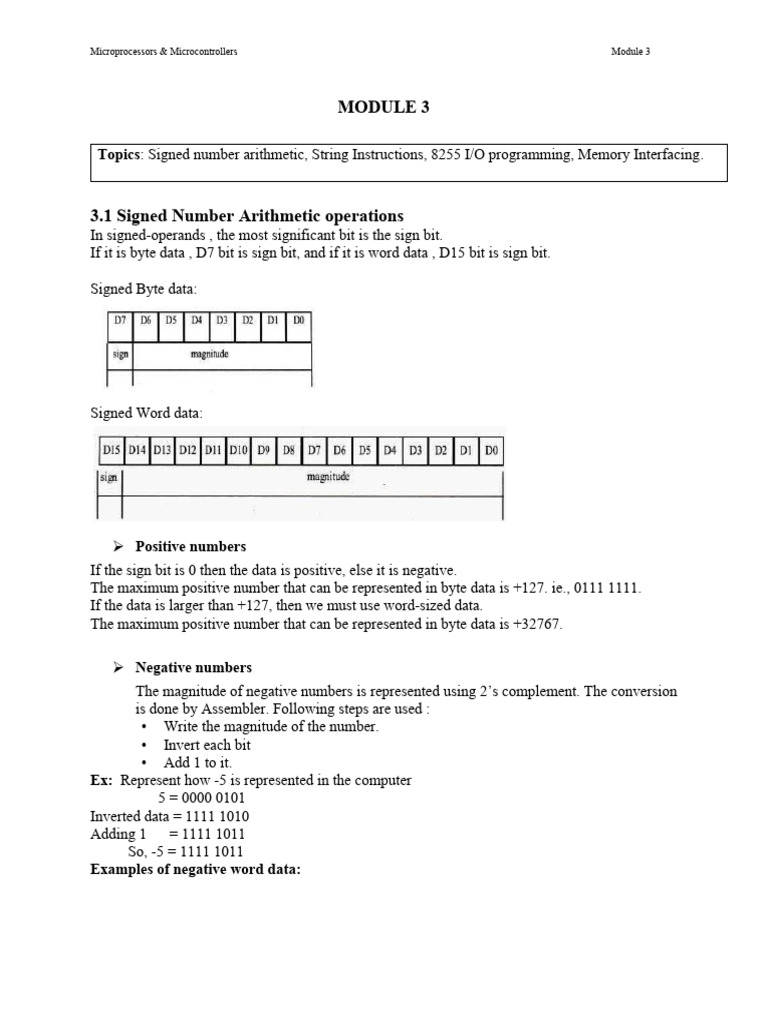 Gururaj - MPMC M-3 2018 | PDF | Random Access Memory | Computer Data