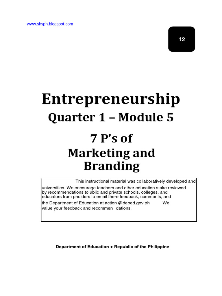 Understanding the 7 P's of Marketing | PDF | Marketing | Promotion ...
