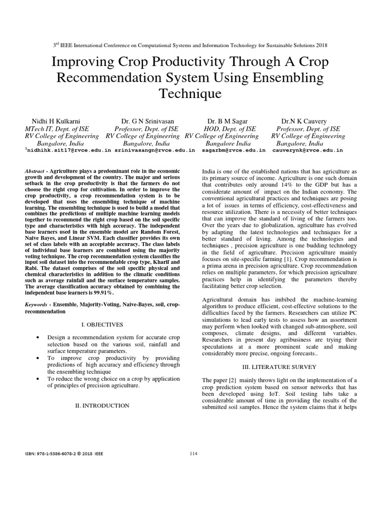 Paper 7 | PDF | Support Vector Machine | Statistical Classification