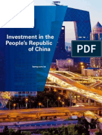 Investment in China 112011