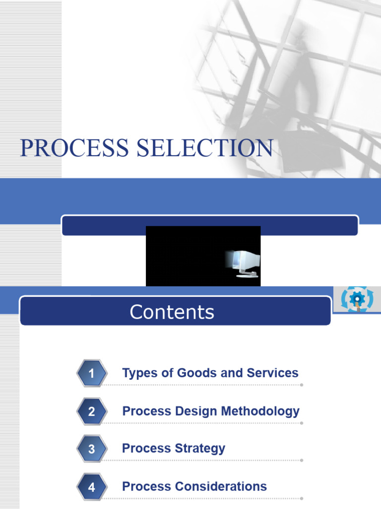 B3 process selection design and analysis pdf modularity