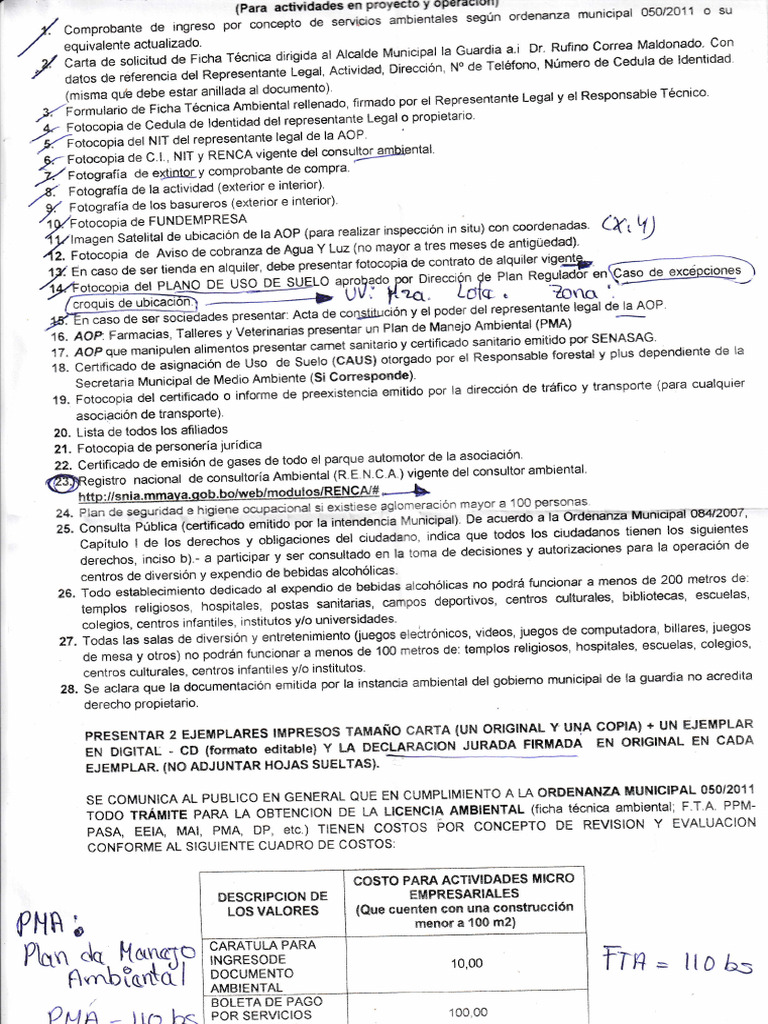 Requisitos pdf