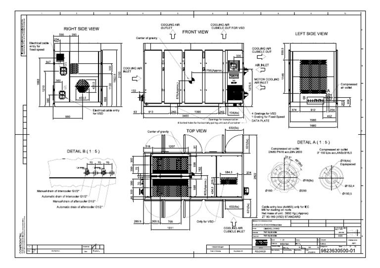 5110-ZT - 90-160 - (VSD) - (GAD AIR Compressor) | PDF | Gas ...