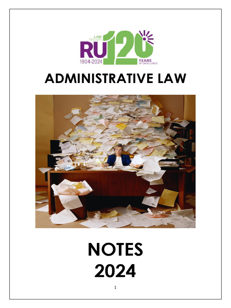 Admin Notes 2024 | PDF | Justice | Crime & Violence