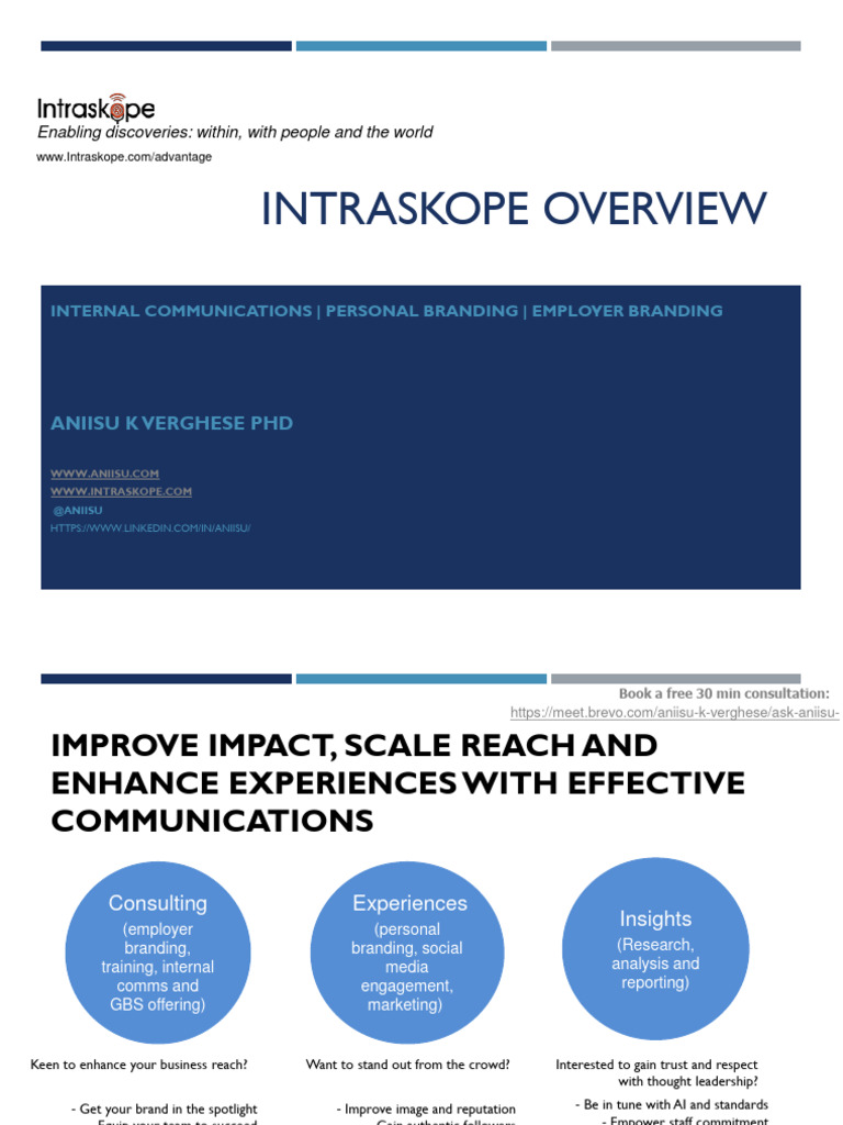 Intraskope Overview Presentation - July 2024 | PDF | Brand | Social Media