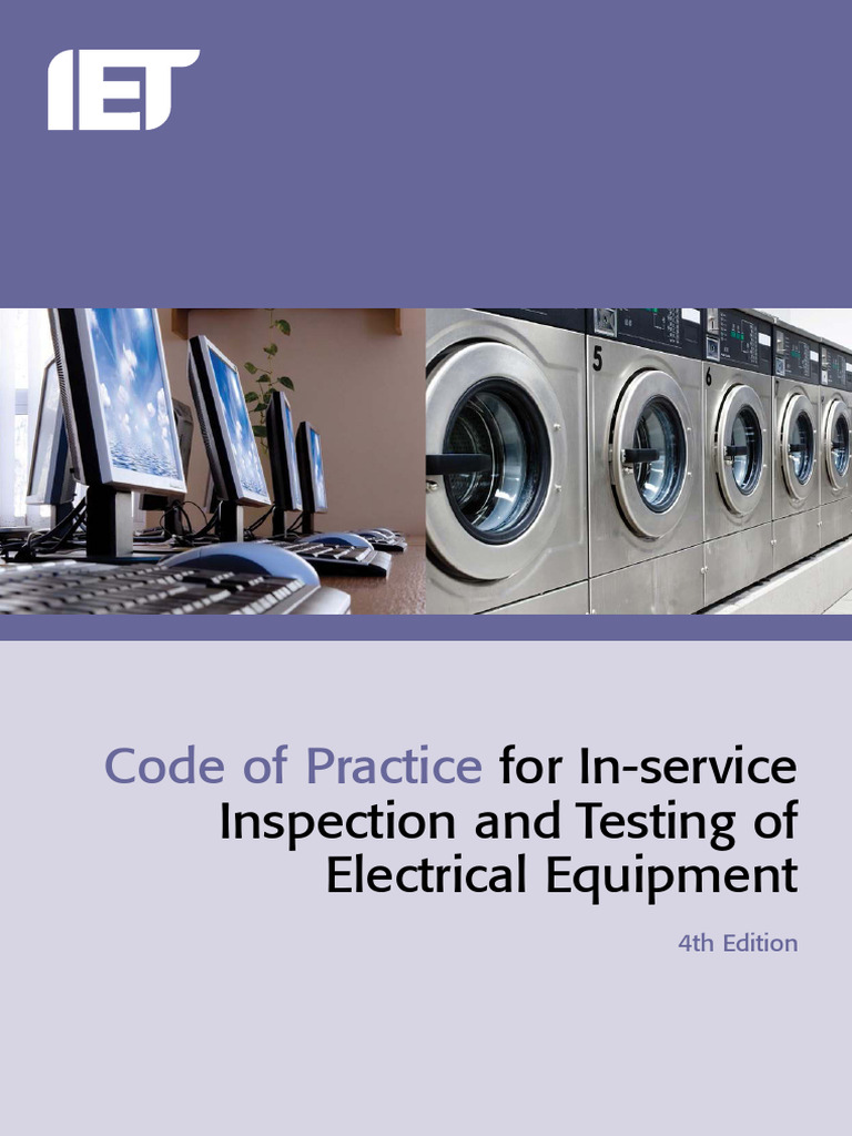 IET Code of Practice | PDF | Insulator (Electricity) | Safety